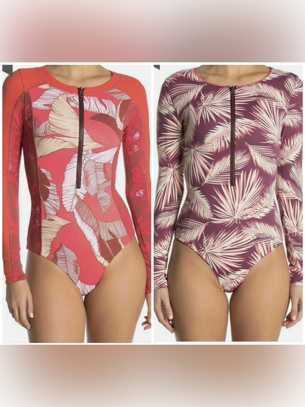 MAAJI Reversible Kite Caipirinha Surfer Rashguard Swimsuit M New